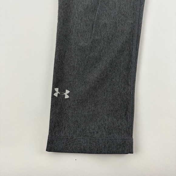 Under Armour Leggings Womens Gray Crop Length - Picture 5 of 9